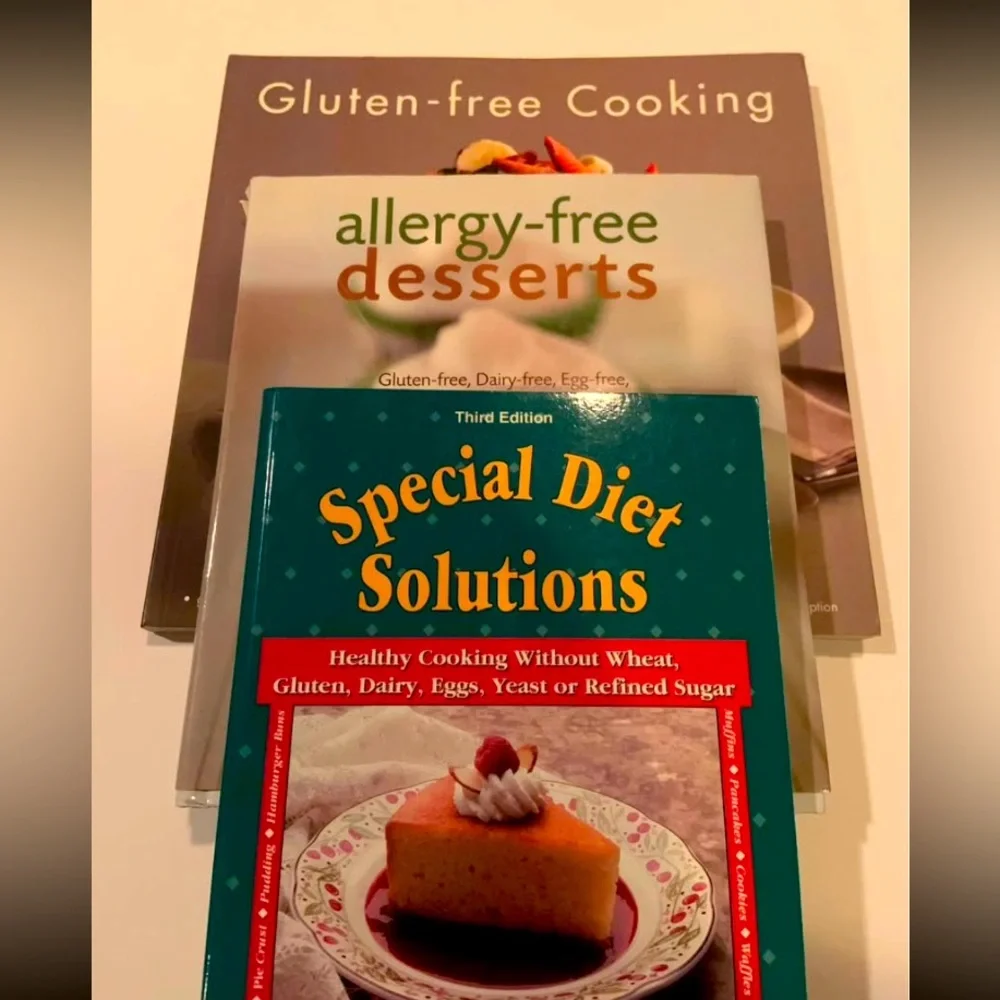 Gluten Free Cookbooks Bundle Of 3 Cookbooks